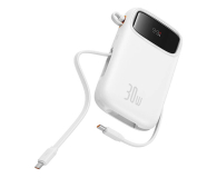 Baseus OUTLET - QPow2 PowerBank 10000mAh 30W White - 1548714 - zdjęcie 3